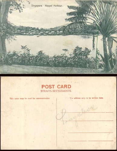 Singapure Keppel Harbour ca.1910
