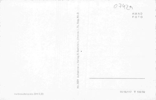 Sitzendorf Thüringer Wald * 1959