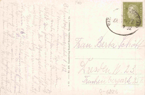 Sitzendorf Thüringer Wald o 1932