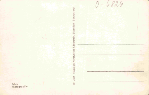 Sitzendorf Thüringer Wald Mehrbildkarte * um 1940