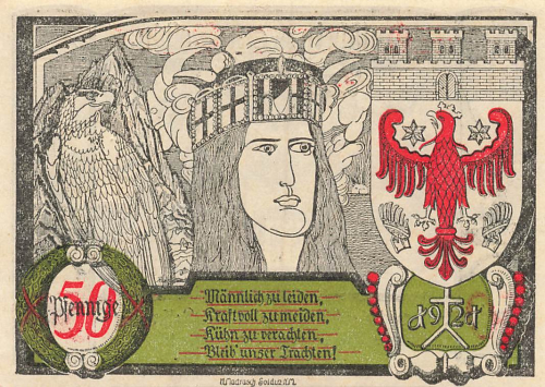 Soldin Myślibórz Neumark Notgeldschein 1921