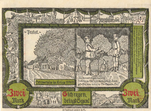 Soldin Myślibórz Neumark emergency bank note 1921