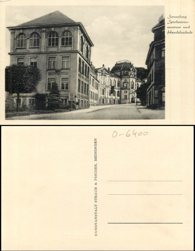 Sonneberg Spielwarenmuseum Handelsschule *ca. 1950