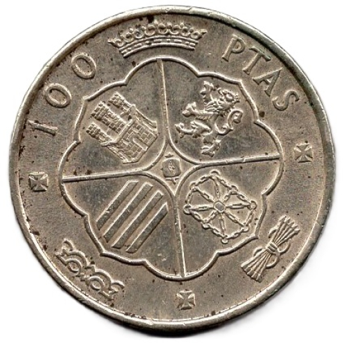 Spain 100 Pesetas 1966 Francisco Franco