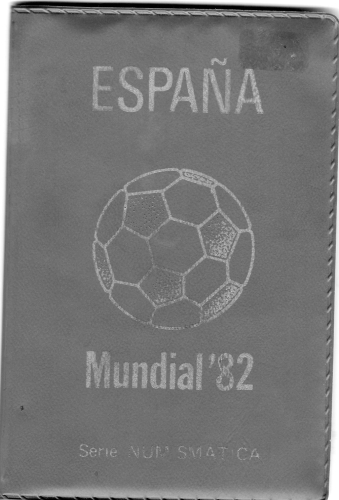 Spain Coin Set 1980 World Cup 1982 Numismatica Series - Unc