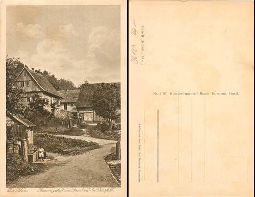 Gersfeld Sparbrod Rhön  *ca.1930