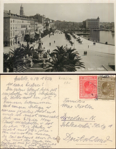 Split Obala  o 4.9.1929