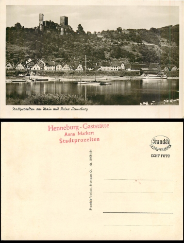Stadtprozelten am Main * ca. 1940