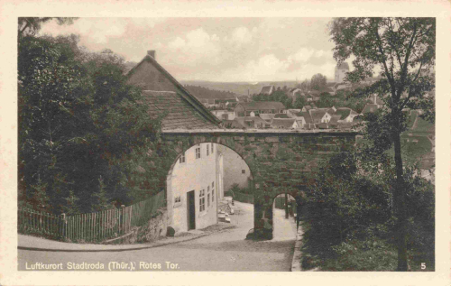 07646 Stadtroda Thüringen Rotes Tor o 1952
