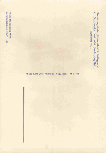 07646 Stadtroda Thueringen Genesungsheim "Neumühle" Zeitzgrund * 1964