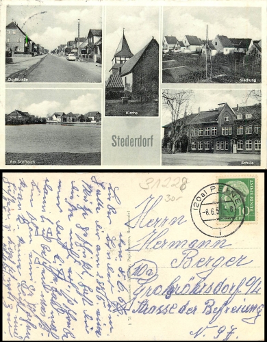 Stederdorf Norden Leine o 8.6.1956