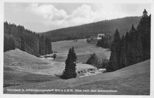 Steinbach Johanngeorgenstadt Erzgebirge Schimmelhaus * um 1940