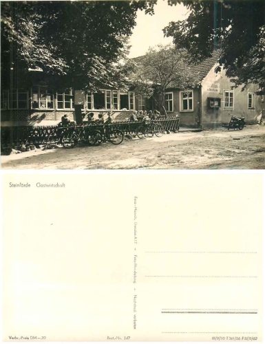 16798 Steinforde Furstenberg Gastwirtschaft *1956 Hanich0147