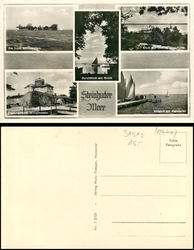 Wilhelmstein Steinhuder Meer * 1940