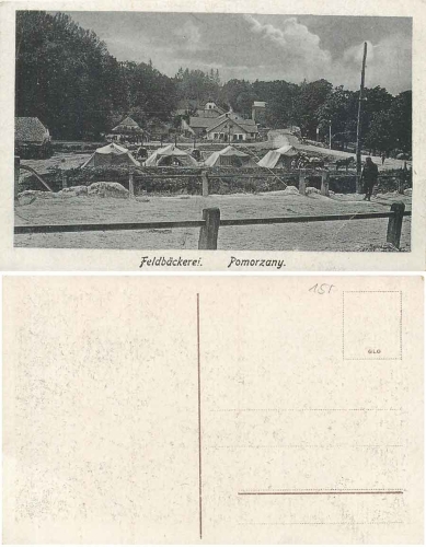 Stettin field bakery Pomorzany * approx. 1915