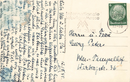 Stettin Am Bollwerk Pommern Szczecin o 1940