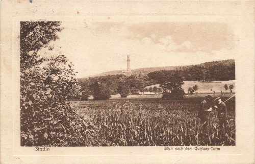 Stettin Quistorp Turm Pommern o 1908