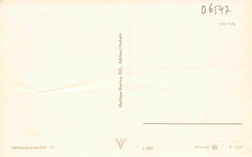 Stolberg Harz FDGB Ferienheim "Comenius" Empfangssaal * 1962