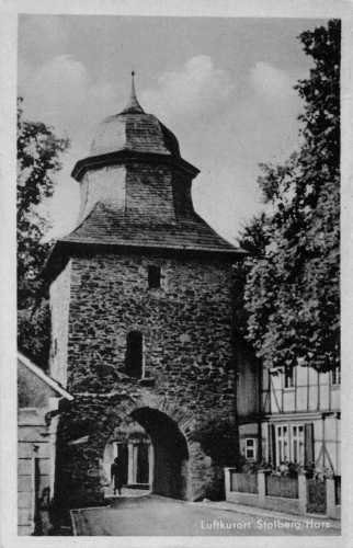 Stolberg Harz Ritterturm o 1951