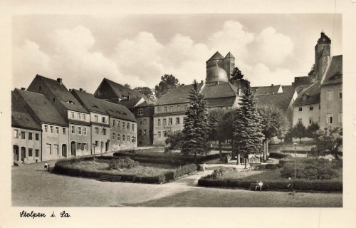 01833 Stolpen Sachsen Markt * 1956