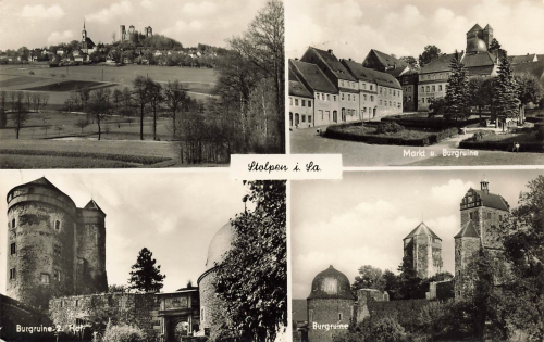 01833 Stolpen Sachsen Mehrbildkarte o 1960