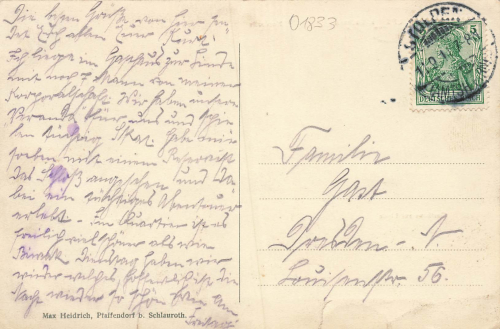 01833 Stolpen Sachsen Gasthaus zur Linde o 1911