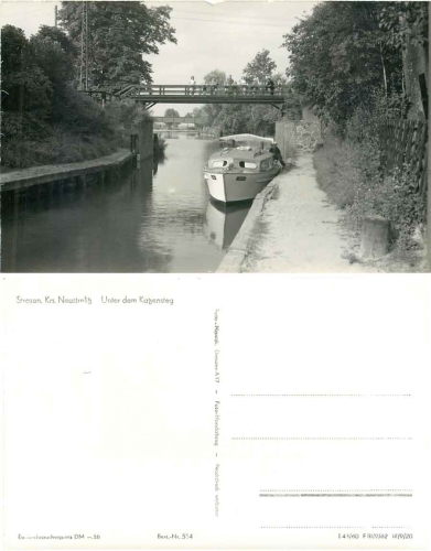 17255 Strasen Wesenberg Unter dem Katzensteg *1962