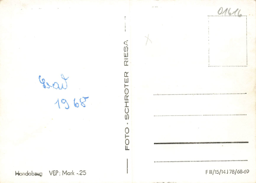 01616 Strehla Elbe Freibad * 1968
