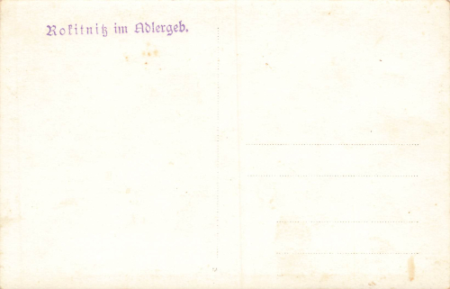 Rokitnitz im Adlergebirge Böhmen Rokytnice v Orlických horách * um 1930