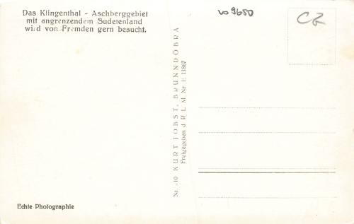 Schwaderbach Böhmen Bublava * um 1940