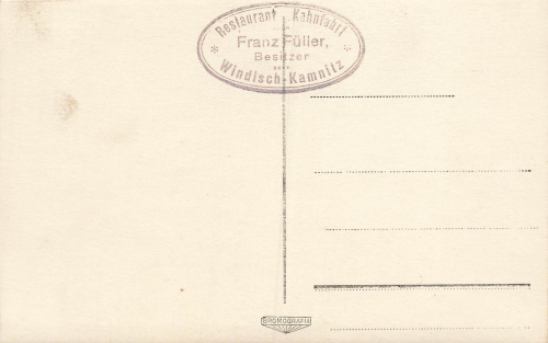 Windisch Kamnitz Grundmühle Böhmen Srbská Kamenice * um 1930