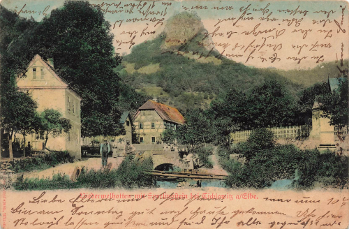 Rokitnitz im Adlergebirge Böhmen Rokytnice v Orlických horách gebraucht 1943