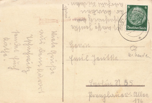 Bad Tschachwitz Kuranstalt Böhmen Čachovice o 1939