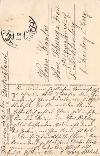 Haindorf Böhmen Isergebirge Hajnice o 1930