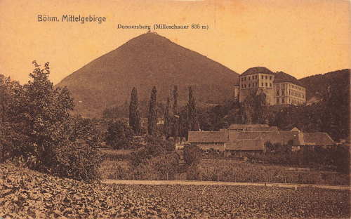 Milleschauer Böhmen Milešovka o 1920