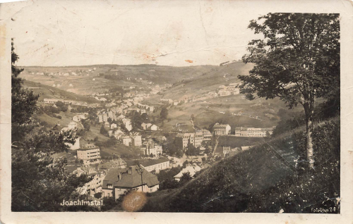 Sankt Joachimstal Böhmen Jáchymov o 1941