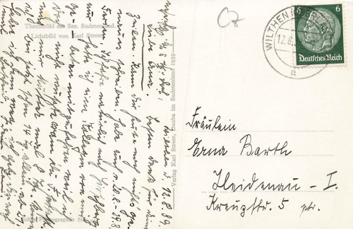 Thammuehl am See Böhmen Staré Splavy o 1939