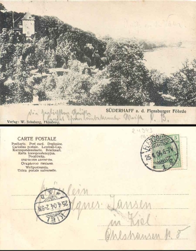 Flensburg Suderhaff o 25.4.1904