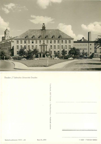 Suedvorstadt Dresden TU Technical University *1967 Hanich1970