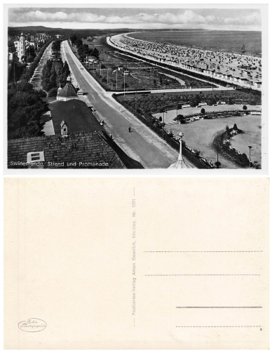 Swinemünde Kreis Wollin Promenade * ca. 1930