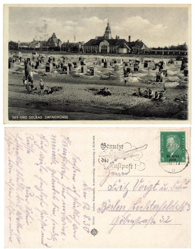 Swinoujscie Pomerania district Wollin o 30.6.1930