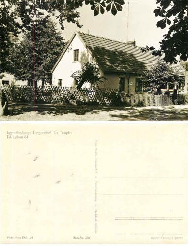17289 Tangersdorf youth hostel *1956 Hanich0256