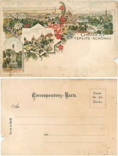 Teplitz-Schoenau Litho * around 1900