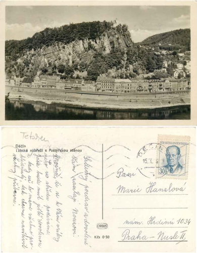 Tetschen Decin o 15.9.1956