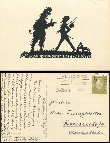 Devil Krampus A.M. Dwindles A tailor wants to wander o 6.8.32