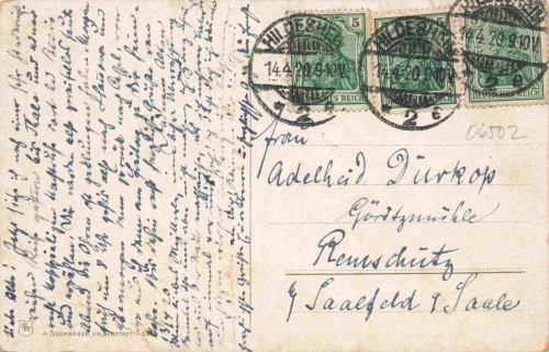 Thale Harz Kurhaus o 1920