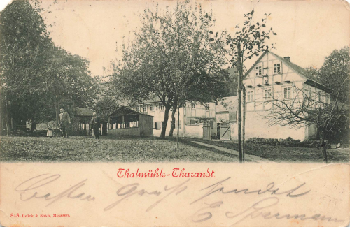 01737 Tharandt Thalmuehle o 1908