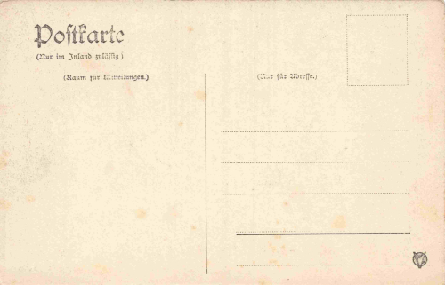 Tiergarten Berlin, monument to Albrecht the Bear, vintage postcard, c. 1910