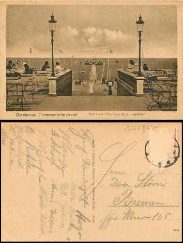 Timmendorferstrand Denkers Strandvilla o ca.1920