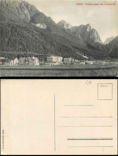 Toblach mit Ampezzotal * ca. 1910